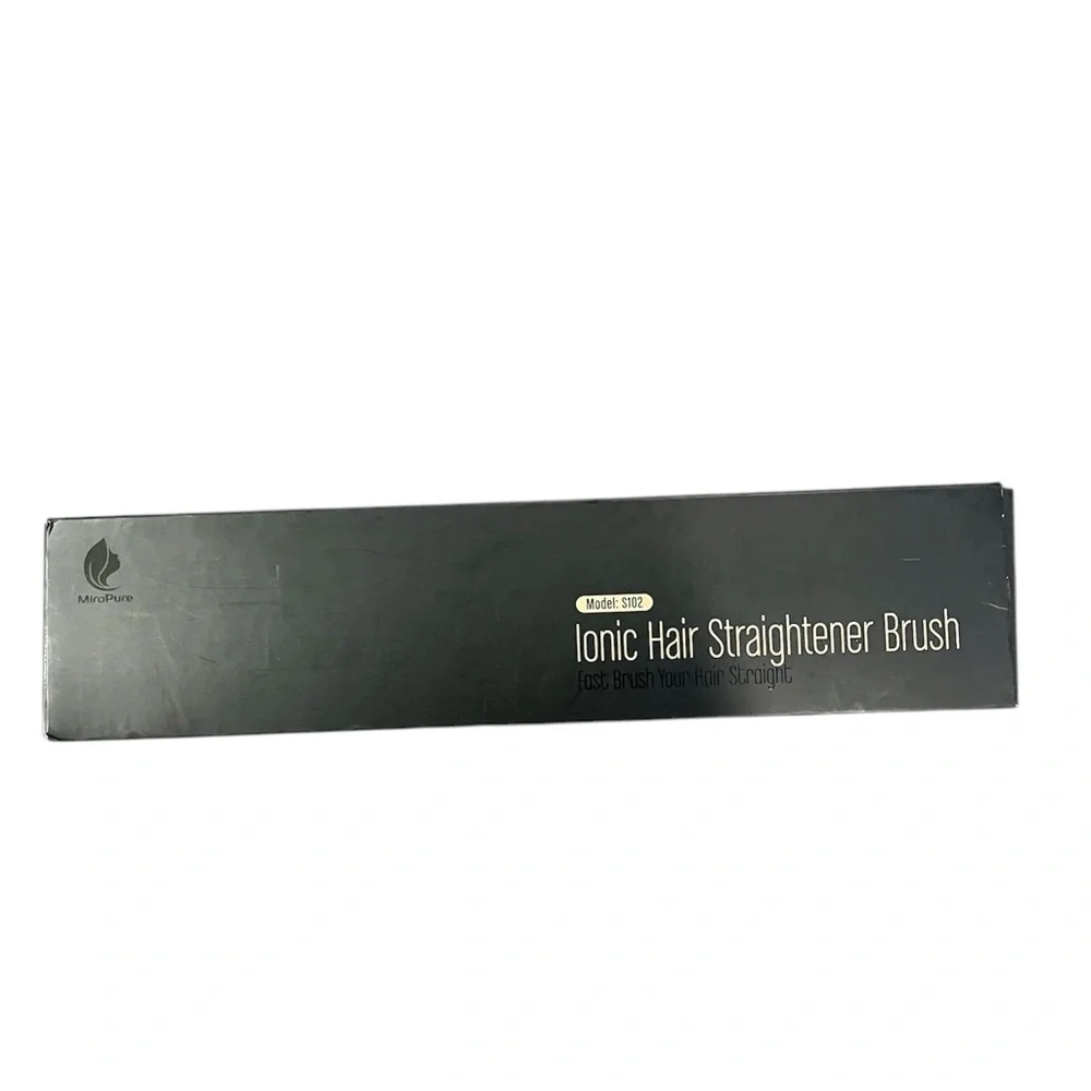 S102 Ionic Heat Straightening Hair Brush By MicoPure NEW PINK